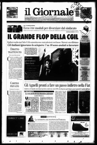 Il giornale : quotidiano del mattino